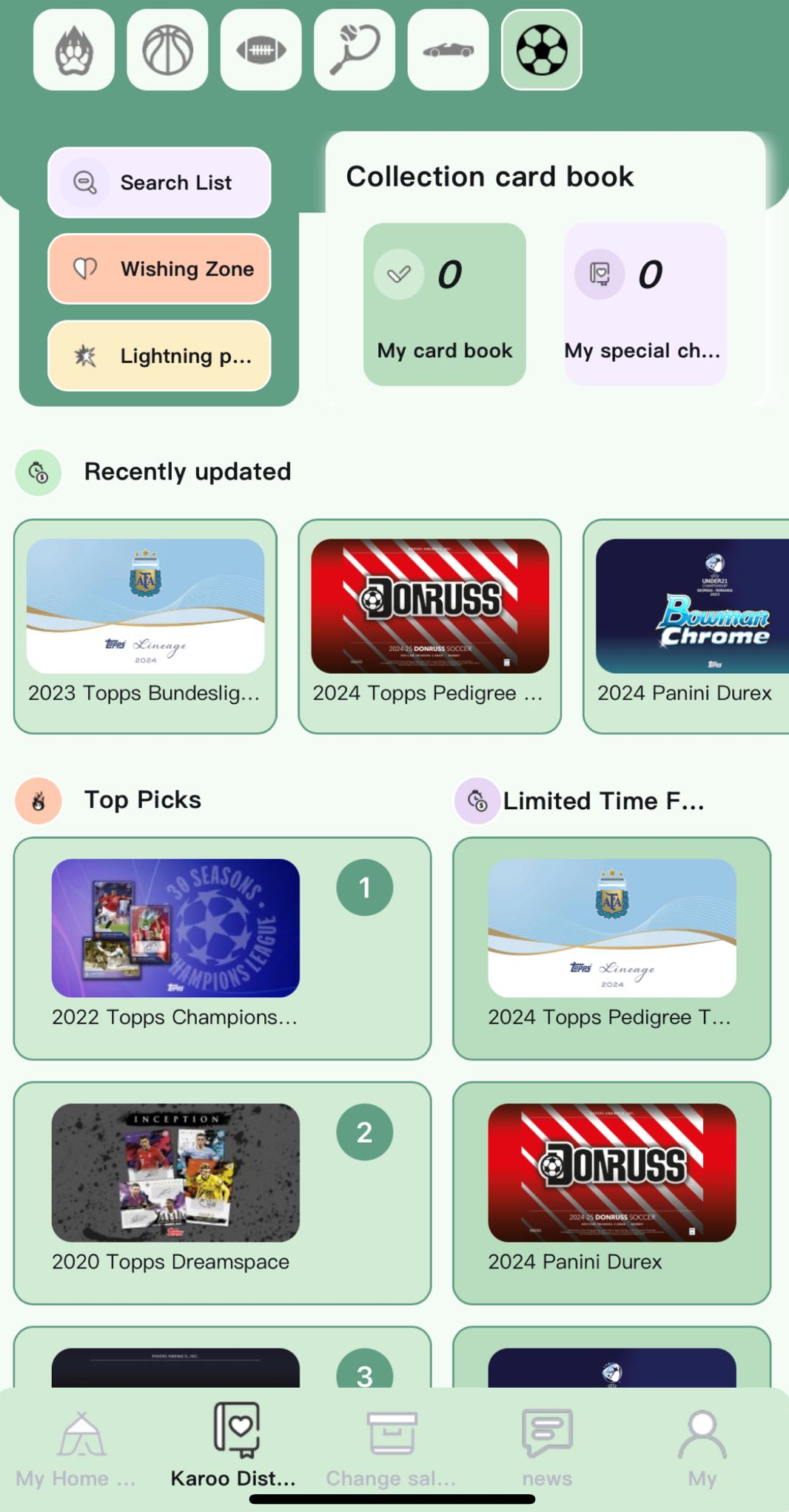 Image of  Card Collection App