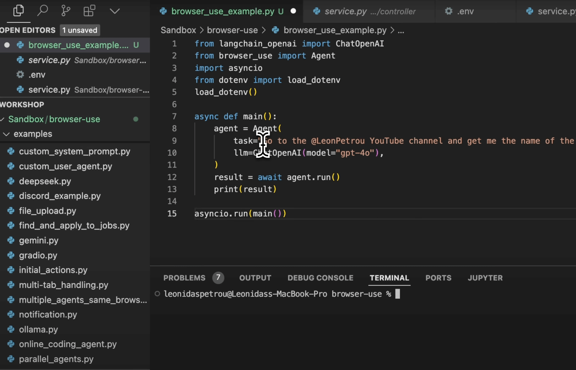 Screenshot of n8n workflow
