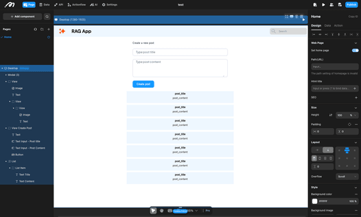 Screenshot of n8n workflow